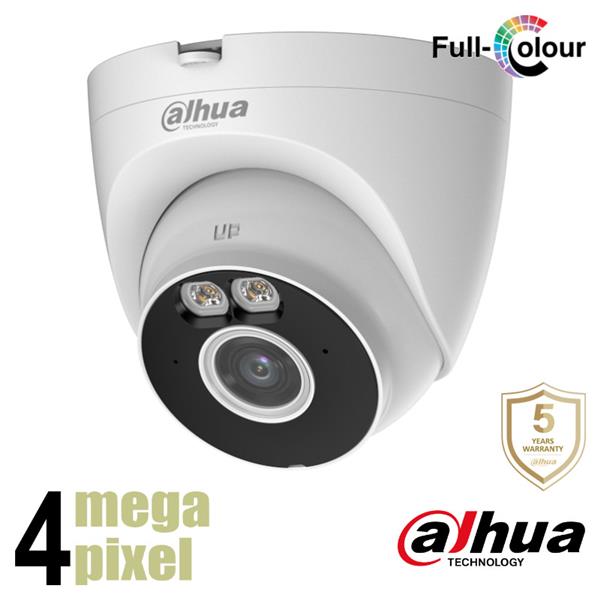Grote foto 2e kans dahua 4mp wifi dome camera microfoon full color sd kaart slot t4a ledk audio tv en foto professionele video apparatuur