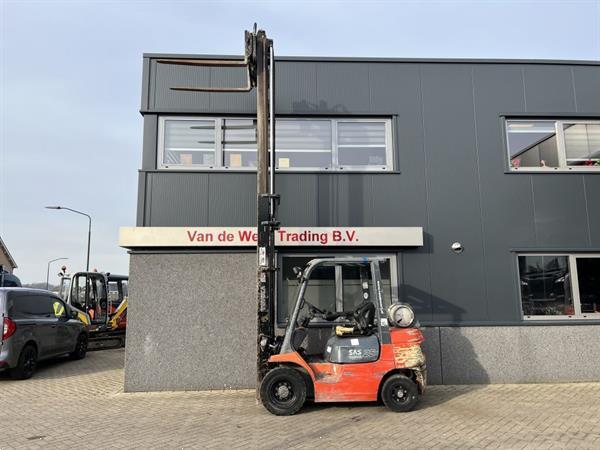 Grote foto toyota 42 7fgf25 heftruck toyota 42 7fg25 duplo 500 sideshift vorkversteller lpg 2011 agrarisch heftrucks