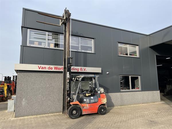 Grote foto toyota 42 7fgf25 heftruck toyota 42 7fg25 duplo 500 sideshift vorkversteller lpg 2011 agrarisch heftrucks