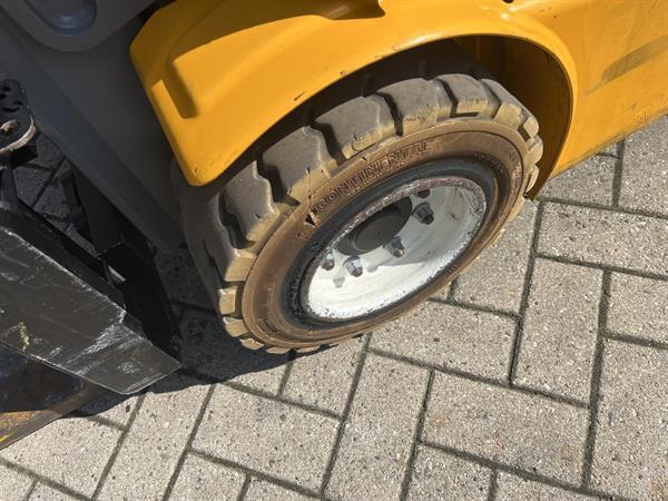 Grote foto heftruck jungheinrich efg218k triplo freelift sideshift vorkversteller 2016 agrarisch heftrucks