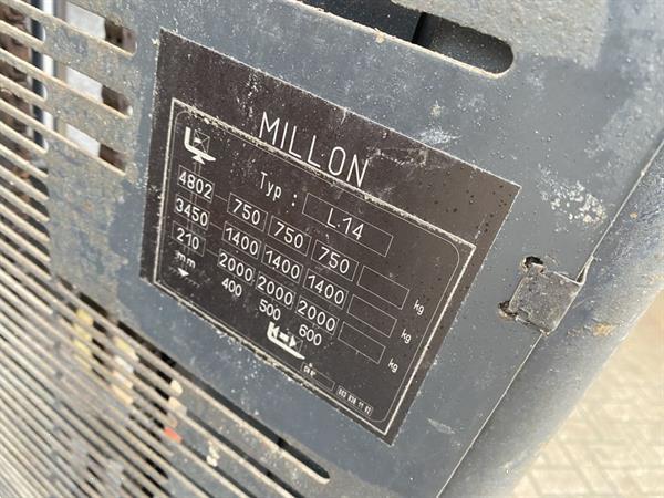 Grote foto linde heftruck stapelaar linde l14 triplo450 initiaal heffing accu2017 doe het zelf en verbouw hefwerktuigen