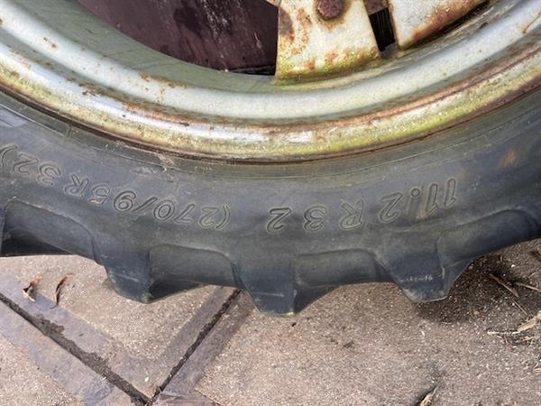 Grote foto trekkerband met velg set 11.2 r32 nr 20 agrarisch wielen