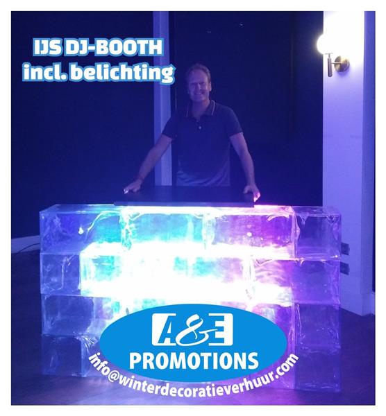 Grote foto verhuur ijs aankleding ijs dj booth eindhoven diensten en vakmensen entertainment