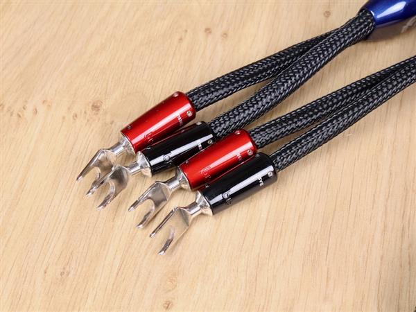 Grote foto audioquest thunderbird biwire combo highend audio speaker cables 3 0 metre audio tv en foto onderdelen en accessoires