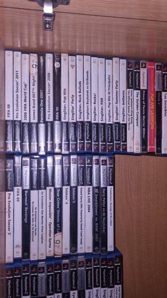Grote foto playstation 2 65 games in caft hobby en vrije tijd overige hobby en vrije tijd