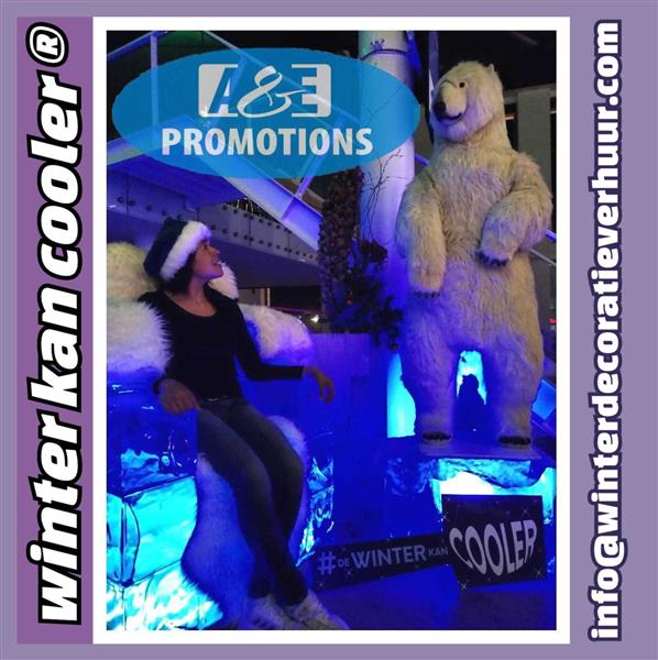 Grote foto verhuur winter edition ijsbar ijsberen poolwolven diversen overige diversen