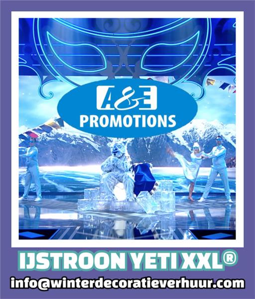 Grote foto verhuur yeti party items enschede ijsmuur etc. hobby en vrije tijd feestartikelen verhuur