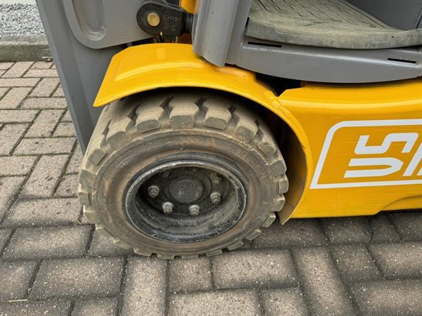 Grote foto vs 21898 elektrische triplex heftruck jungheinrich efg 220 agrarisch heftrucks