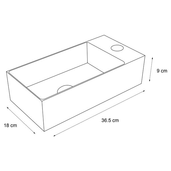 Grote foto fontein rvs goud h9 x b36 5 x d18 cm huis en inrichting complete badkamers