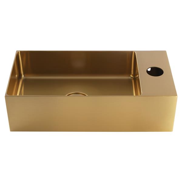 Grote foto fontein rvs goud h9 x b36 5 x d18 cm huis en inrichting complete badkamers