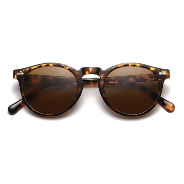 Grote foto vintage zonnebril voor dames uv400 gepolariseerde bril shades brillen luipaard bruin kleding dames sieraden