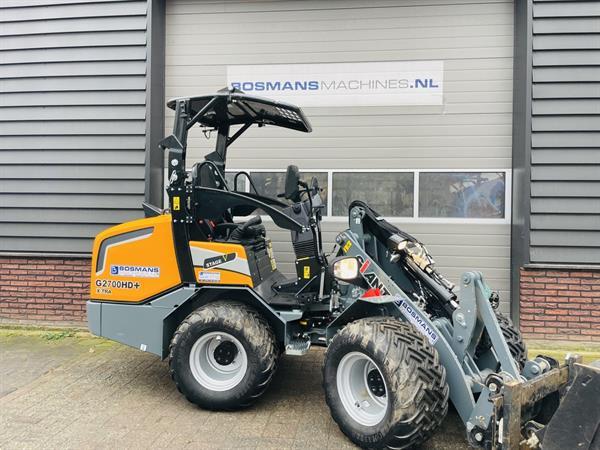 Grote foto giant g2700 hd x tra minishovel kniklader bj 2024 260 uur agrarisch shovels