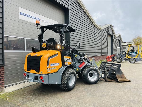 Grote foto giant g2700 hd x tra minishovel kniklader bj 2024 260 uur agrarisch shovels