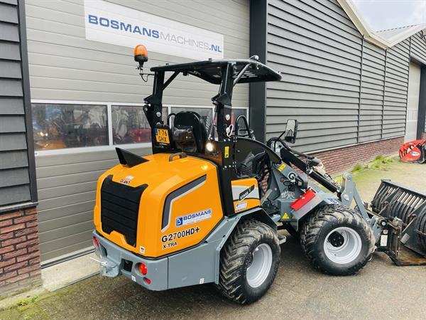 Grote foto giant g2700 hd x tra minishovel kniklader bj 2024 260 uur agrarisch shovels