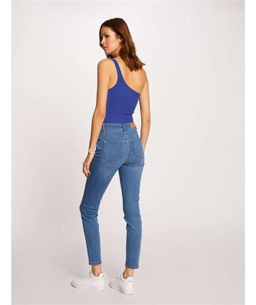 Grote foto standard waisted slim jeans 212 pam kleding dames broeken en pantalons