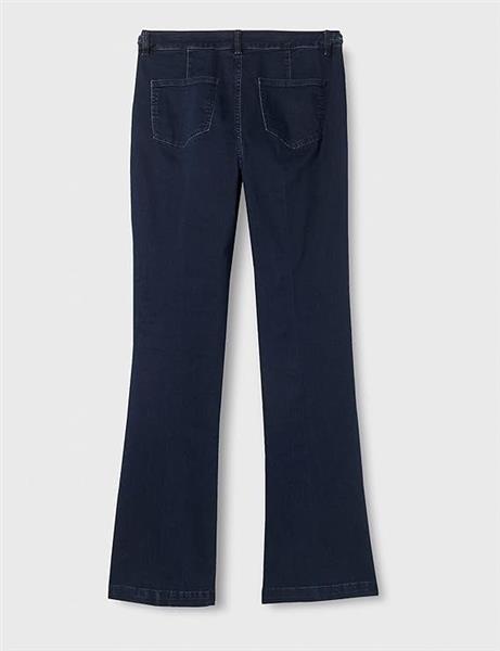 Grote foto high waist bootcut jeans 211 psven kleding dames broeken en pantalons