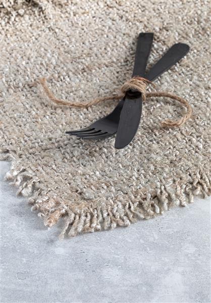 Grote foto the oh my gee placemat beige set van 4 huis en inrichting woningdecoratie