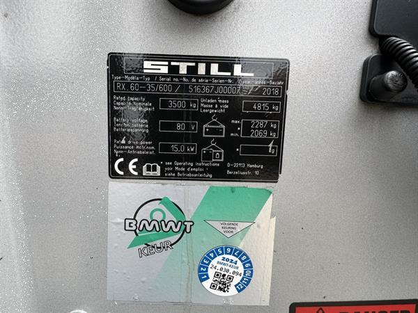 Grote foto still rx60 35 600 triplo 595 freelift 3e 4e functie elektrisch 2018 agrarisch heftrucks
