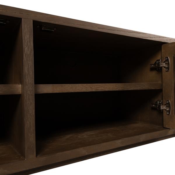 Grote foto eiken tv kast armarium glay huis en inrichting woningdecoratie