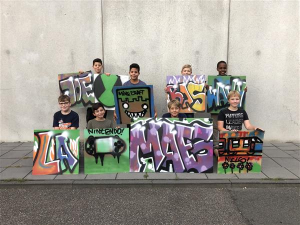 Grote foto graffiti workshop tip diensten en vakmensen kunstenaars en portretschilders