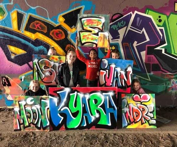 Grote foto graffiti workshops voor iedereen diensten en vakmensen kunstenaars en portretschilders