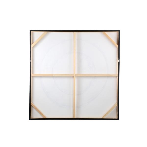 Grote foto arianna brown canvas wandpaneel ring huis en inrichting woningdecoratie