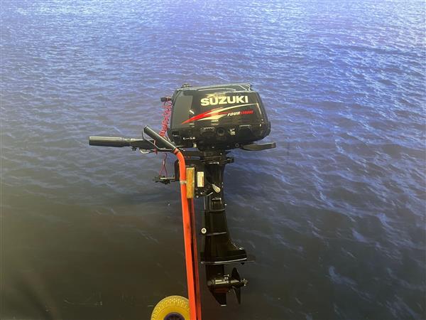 Grote foto suzuki 6 pk artnr. 5881 kortstaart gebruikt watersport en boten buiten en binnenboordmotoren