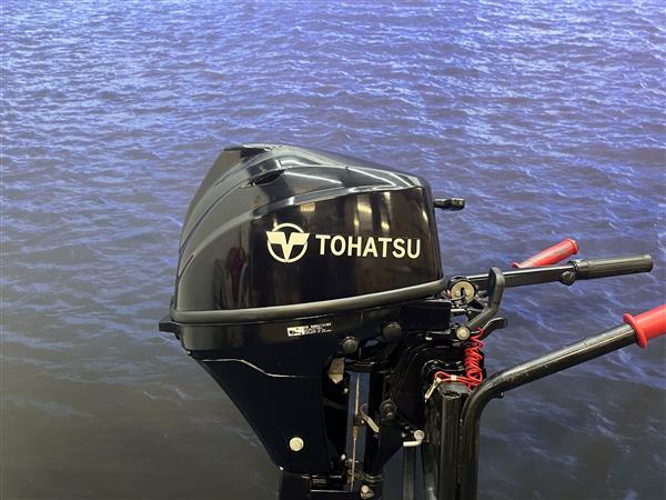 Grote foto tohatsu 9.8 buitenboordmotor artnr. 9129 langstaart 4 takt 2 watersport en boten buiten en binnenboordmotoren