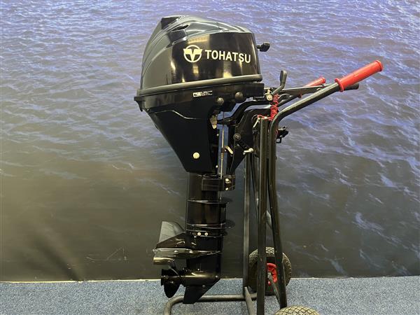 Grote foto tohatsu 9.8 buitenboordmotor artnr. 9129 langstaart 4 takt 2 watersport en boten buiten en binnenboordmotoren