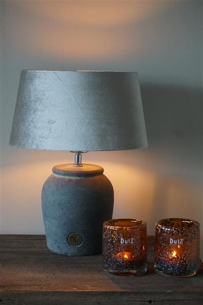 Grote foto lampenkap n ellis zinc space dust 30 25 16 cm huis en inrichting woningdecoratie