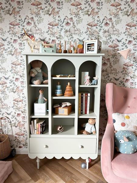 Grote foto houten lamp unicorn violet pink 2xaa batterijen zonder dimfunctie of afstandsbediening kinderen en baby complete kinderkamers