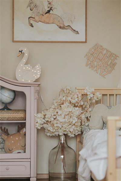 Grote foto houten decoratieve lamp zwaan 2xaa batterijen zonder dimfunctie of afstandsbediening kinderen en baby complete kinderkamers