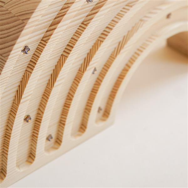 Grote foto houten decoratieve lamp regenboog naturel 2xaa batterijen zonder dimfunctie of afstandsbedienin kinderen en baby complete kinderkamers