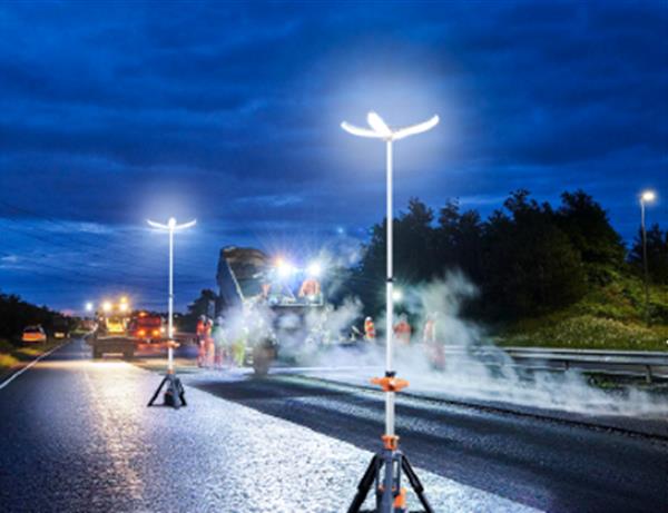 Grote foto voc mobli 500 mobiele led lichtmast zakelijke goederen overige zakelijke goederen
