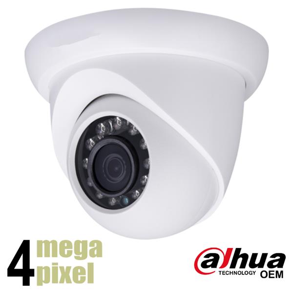 Grote foto dahua oem 4 megapixel ip camera 30m nachtzicht 2.8mm lens 4mpv26 audio tv en foto videobewakingsapparatuur