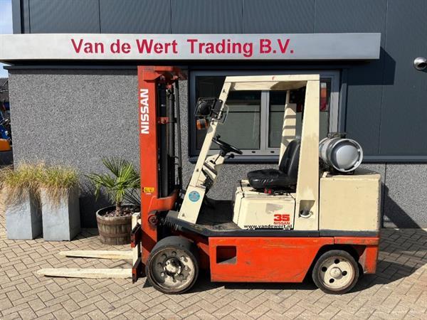Grote foto nissan fg35u heftruck dulpo310 freelift 3e functie lpg compact agrarisch heftrucks