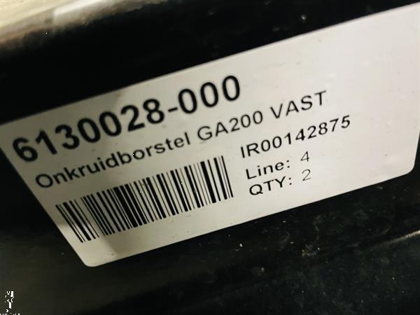 Grote foto giant onkruidborstel ga200 vast nieuw agrarisch tractor toebehoren
