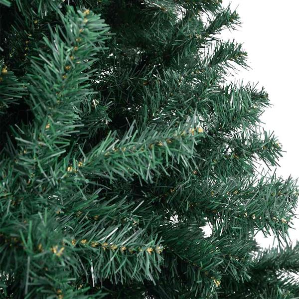 Grote foto vidaxl kunstkerstboom met standaard 500 cm pvc groen diversen overige diversen