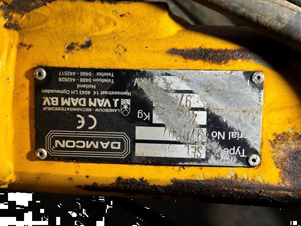 Grote foto damcon sel 50 struiken bomen rooimachine agrarisch oogstmachines