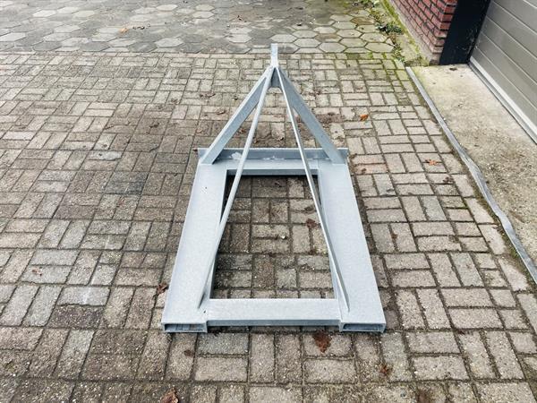 Grote foto werktuigen drager bok met lepelinsteek nieuw agrarisch algemeen