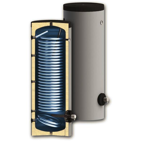 Grote foto boiler voor warmtepompen met 1 zeer grote warmtewisselaar c energie label 150 doe het zelf en verbouw geisers en boilers