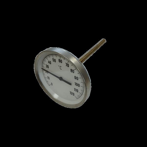 Grote foto manometer thermometer voor boiler 0 120 c doe het zelf en verbouw geisers en boilers