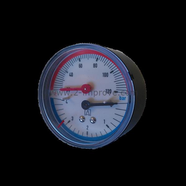 Grote foto mano temp meter rond 80 axiaal doe het zelf en verbouw geisers en boilers