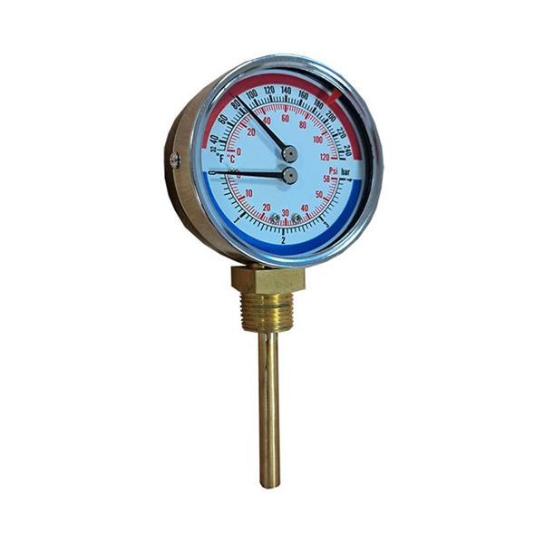 Grote foto mano temp meter rond 80 radiaal doe het zelf en verbouw geisers en boilers