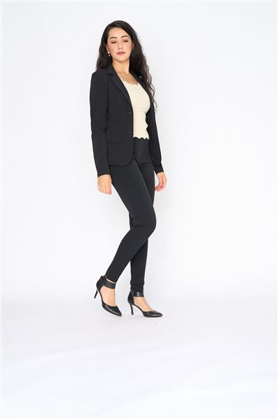 Grote foto travel blazer uni black 2015 kleding dames jassen zomer