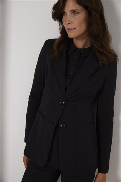 Grote foto travel mid blazer uni black 102a kleding dames jassen zomer