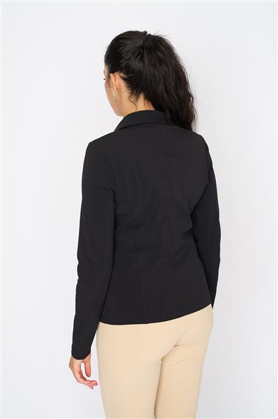 Grote foto travel blazer uni black 2015 kleding dames jassen zomer