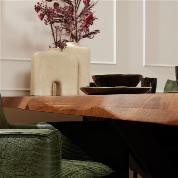 Grote foto boomstamtafel live edge 180 cm huis en inrichting eettafels