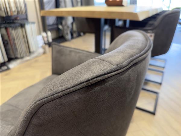 Grote foto sale bartafel eiken 240cm 6 barkrukken compleet huis en inrichting eettafels
