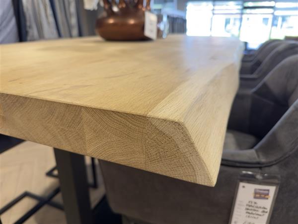 Grote foto sale bartafel eiken 240cm 6 barkrukken compleet huis en inrichting eettafels